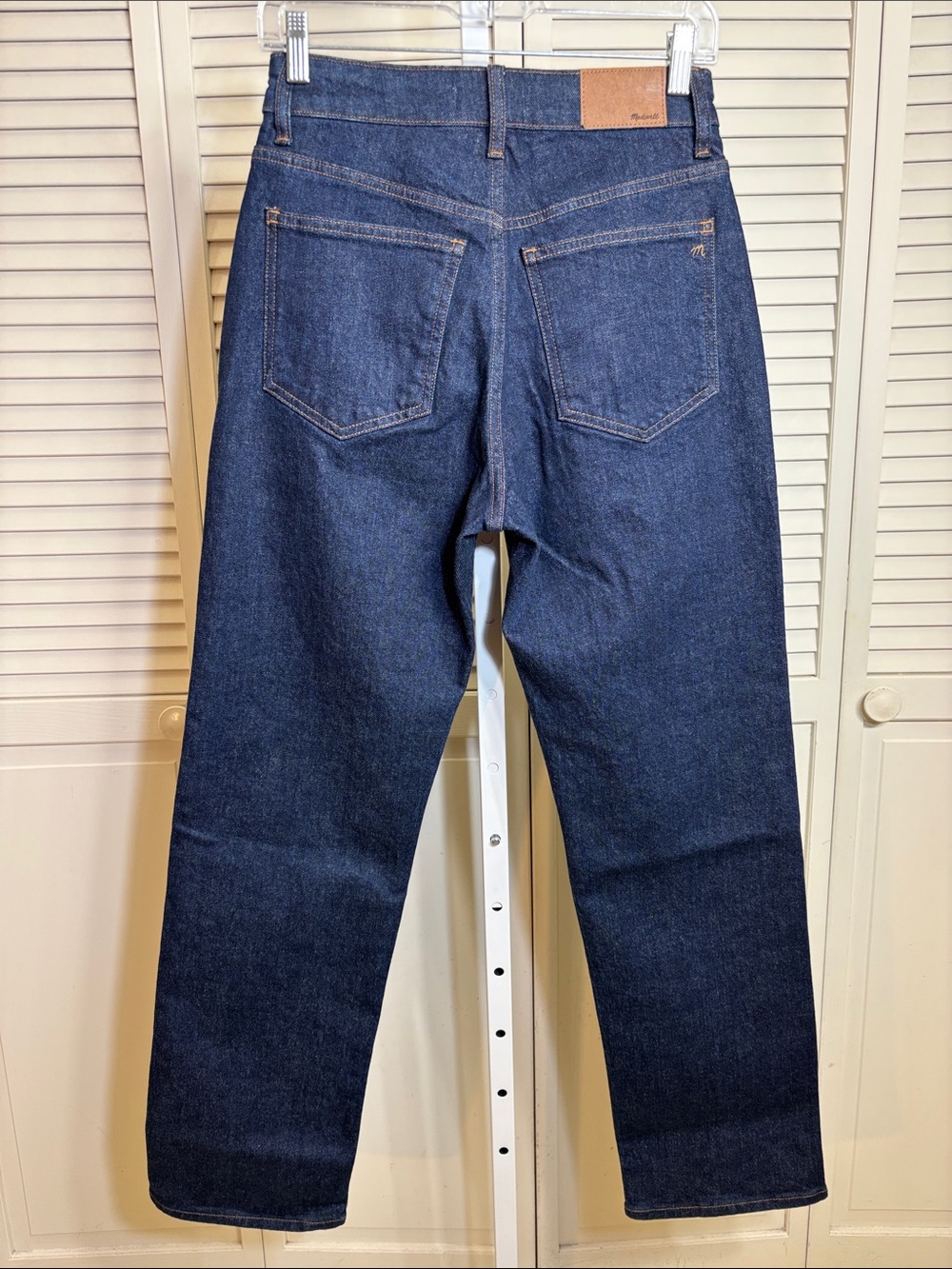 NWT Madewell The Curvy '90s Straight Jean Norman Wash Comfort Stretch Size 26 - Picture 10 of 16